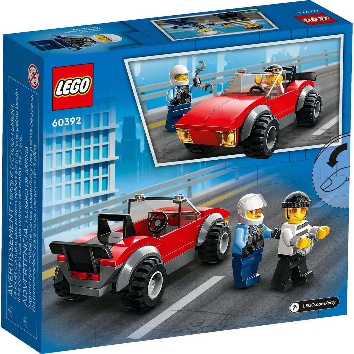 Lego City 60392 Полицейская погоня