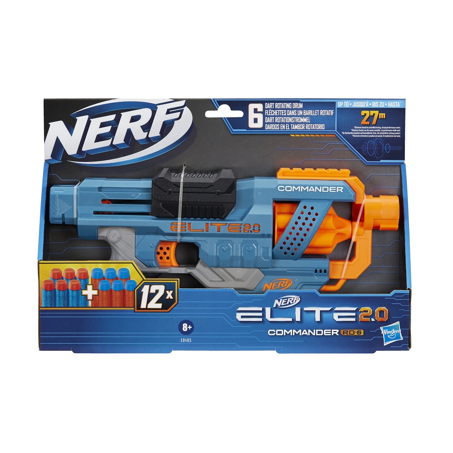 Бластер Nerf Elite 2.0 E9485 Коммандер