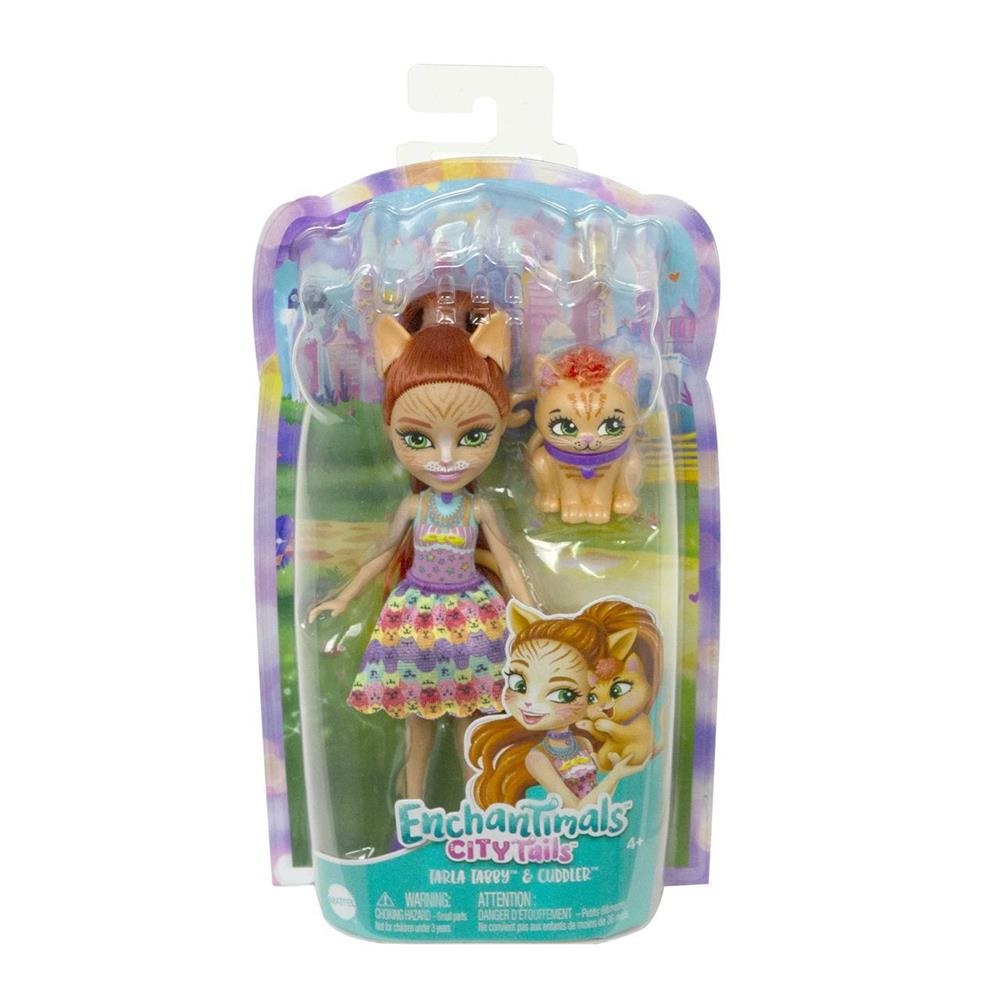 Кукла Enchantimals HHB91 Тарла Тэбби и Кадлер