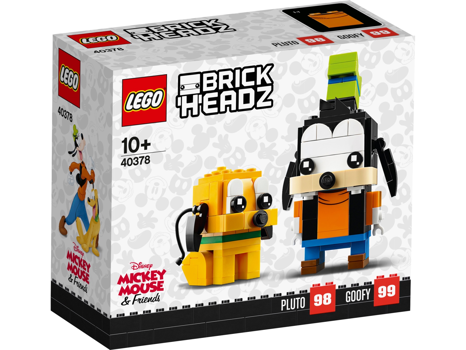Lego BrickHeadz 40378 Гуфи и Плуто