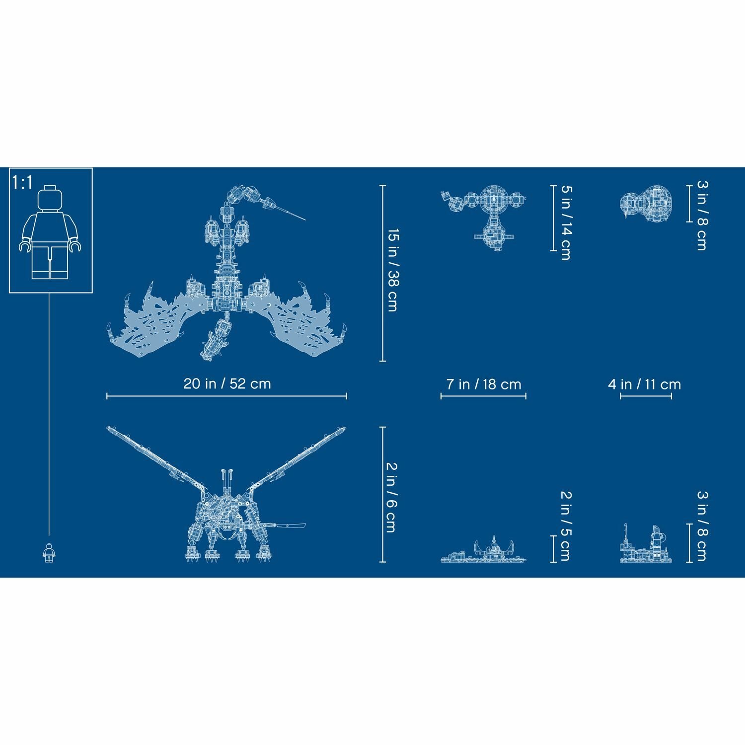 Lego Ninjago 71721 Дракон чародея-скелета