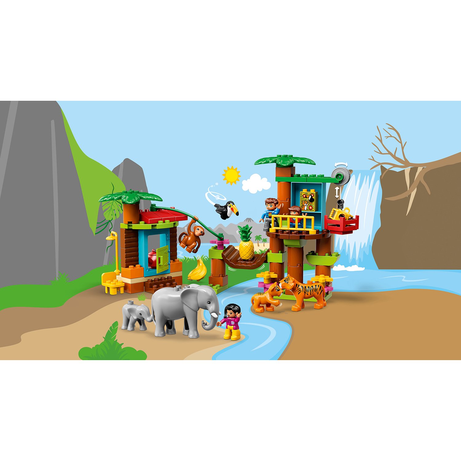 Lego Duplo 10906 Тропический остров