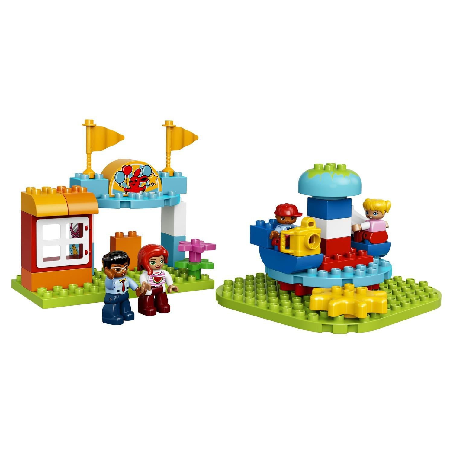 Lego Duplo 10841 Семейный парк аттракционов