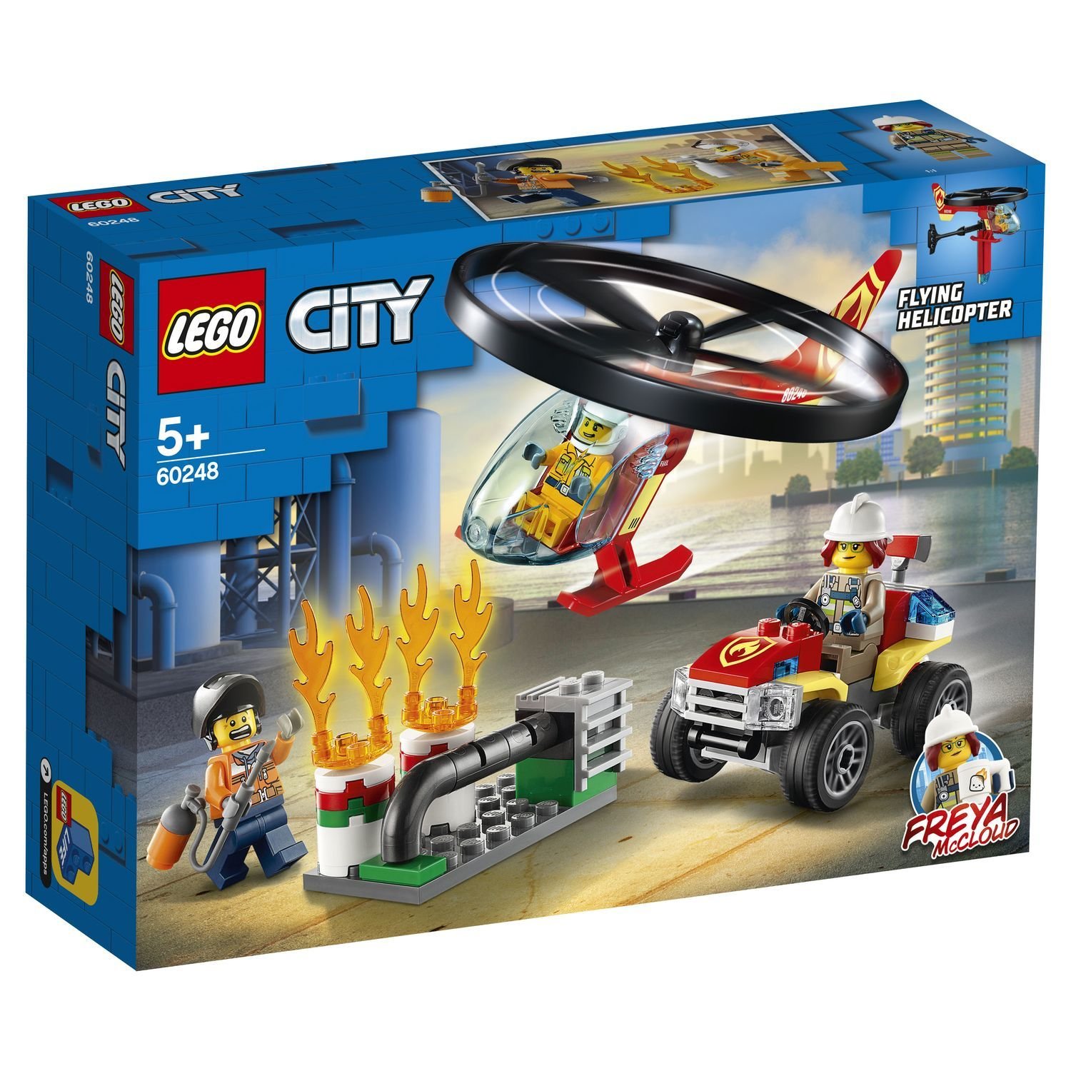 Lego City 60248 Пожарный спасательный вертолёт