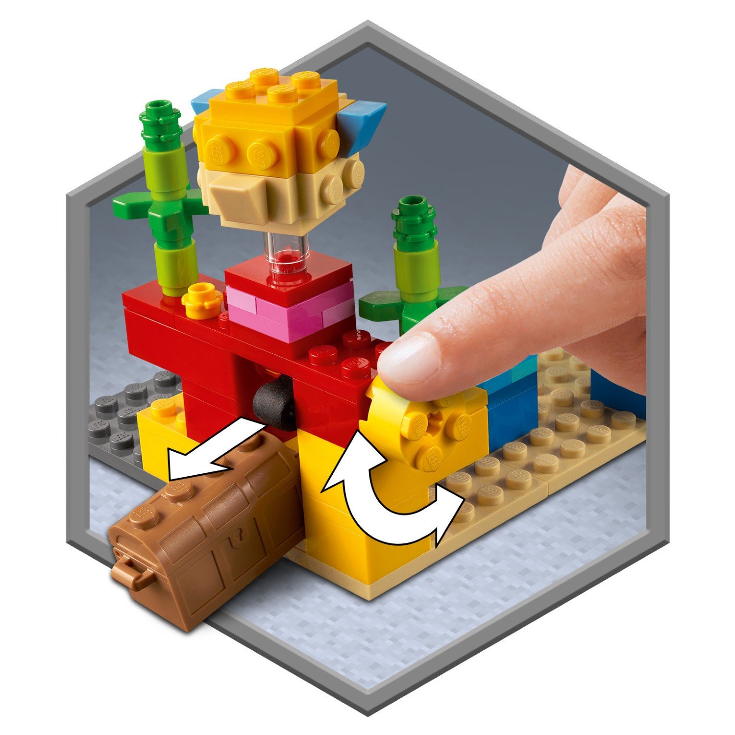 Lego Minecraft 21164 Коралловый риф