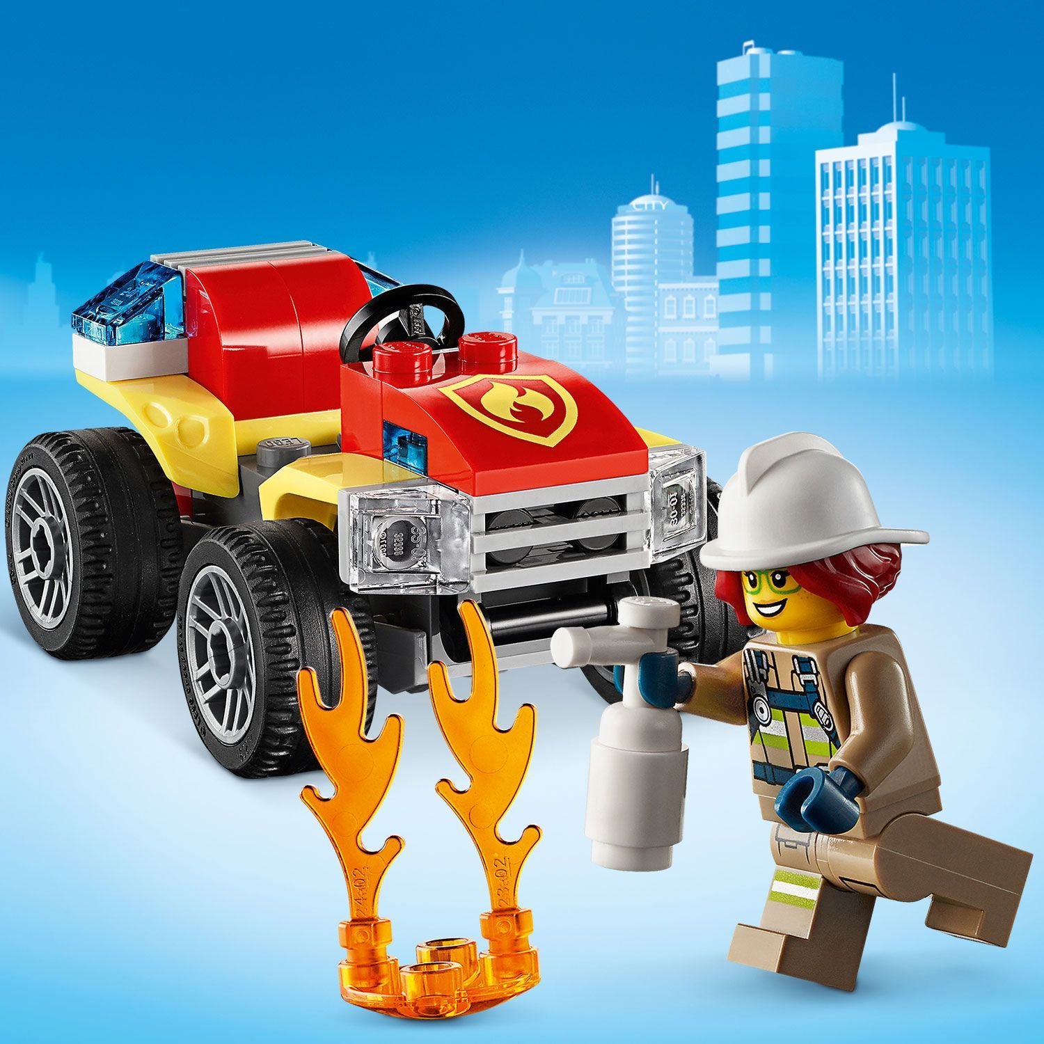 Lego City 60248 Пожарный спасательный вертолёт