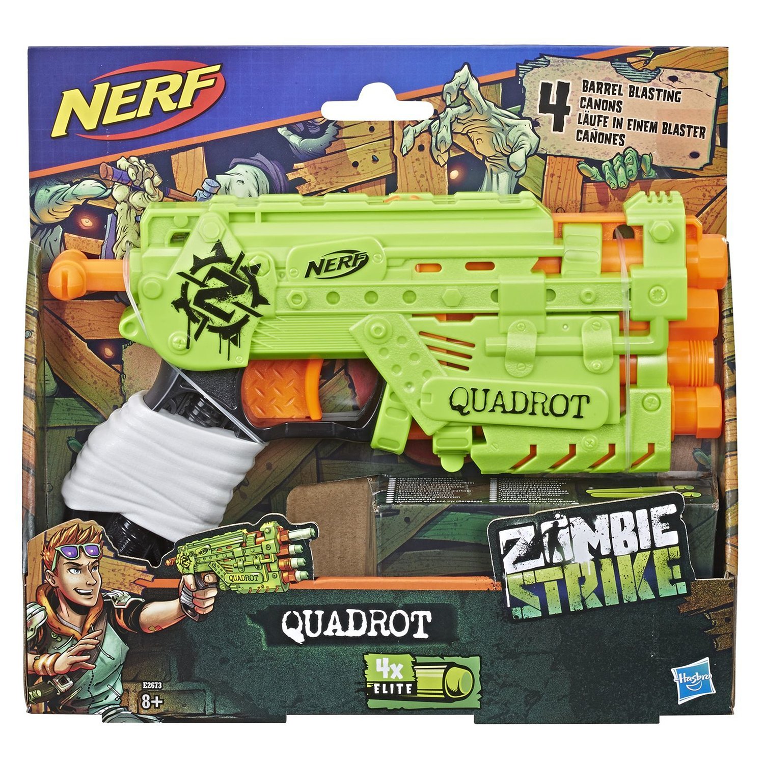 Бластер Nerf Зомби Страйк E2673 Квадрот