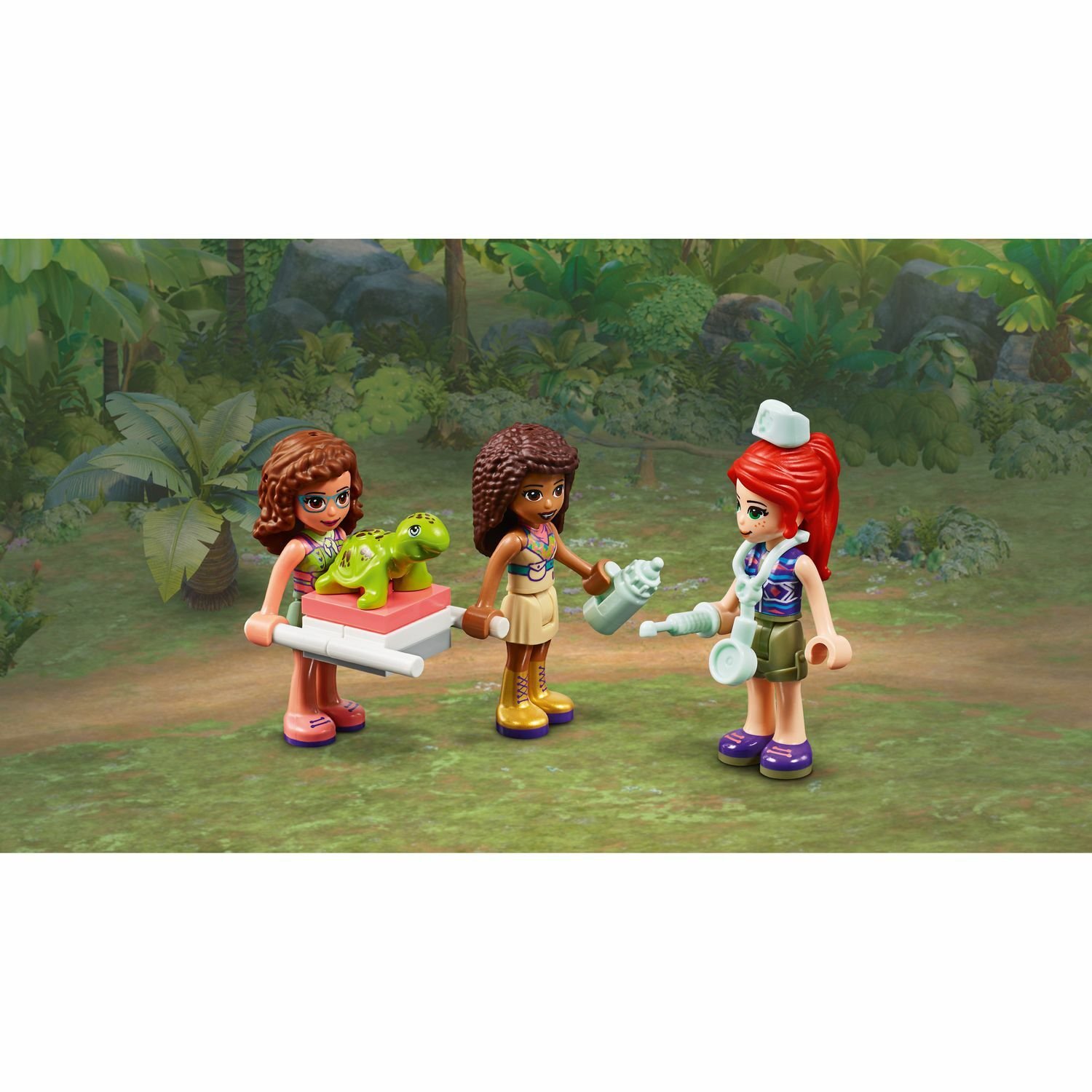 Lego Friends 41424 Джунгли: штаб спасателей