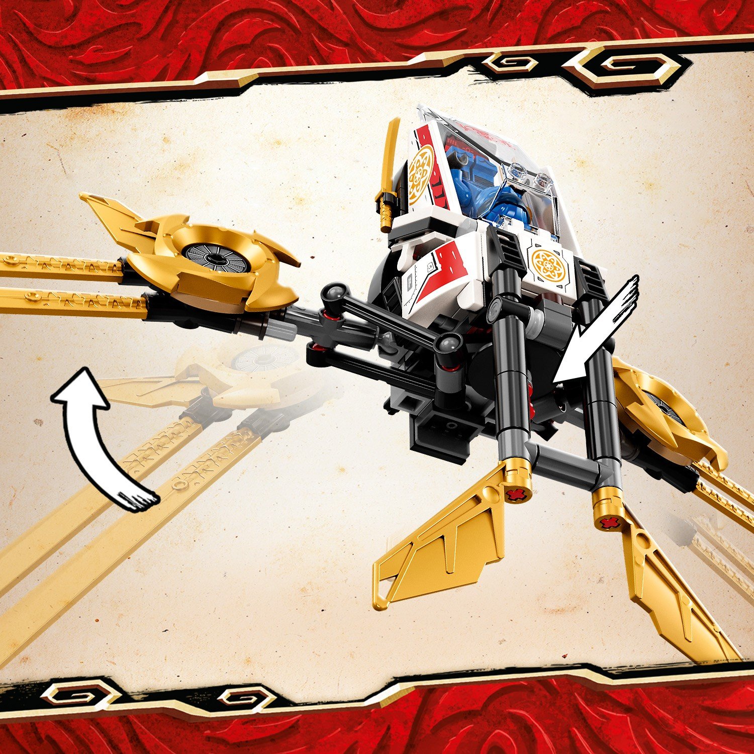 Lego Ninjago 71739 Сверхзвуковой самолёт