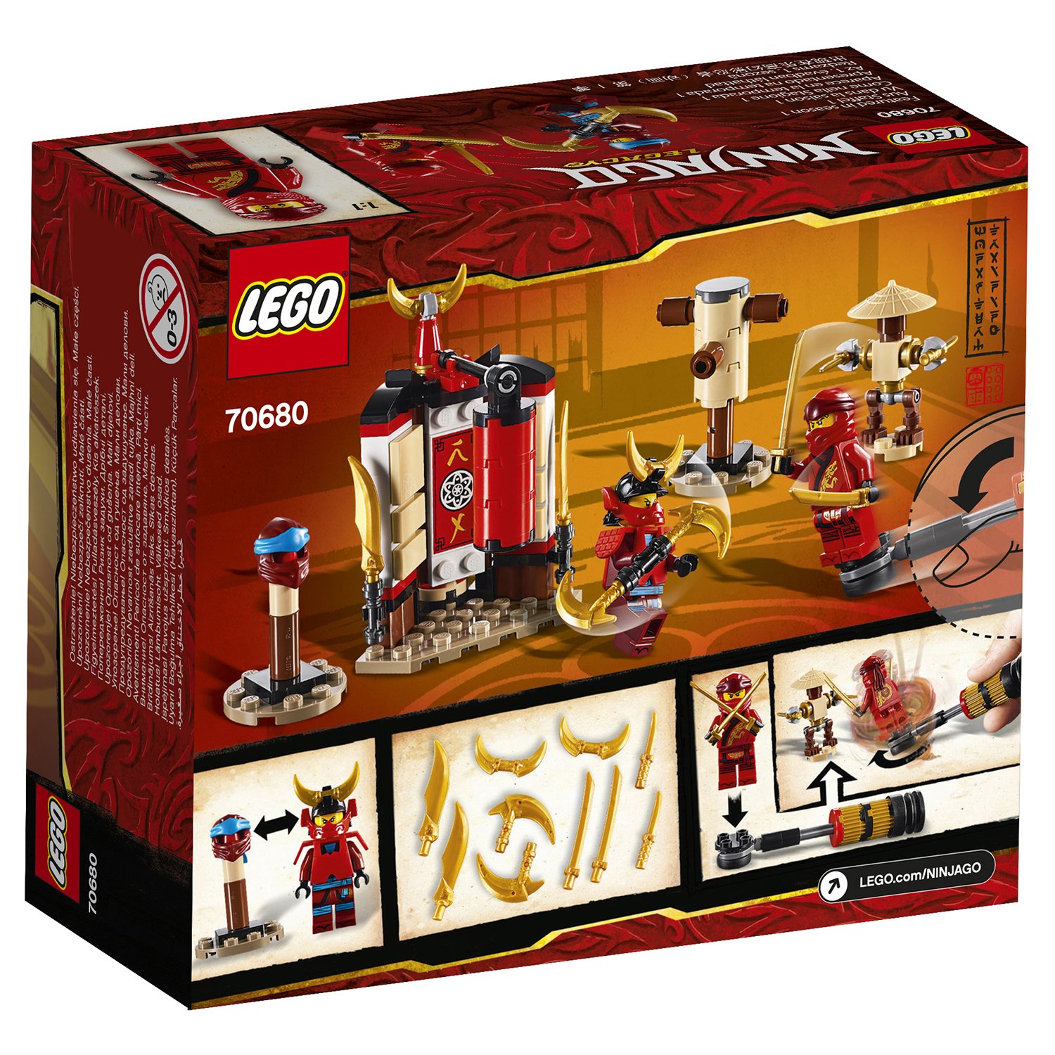 Lego Ninjago 70680 Обучение в монастыре