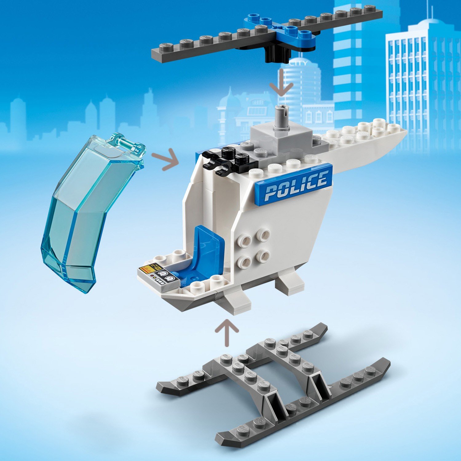 Lego City 60275 Полицейский вертолёт