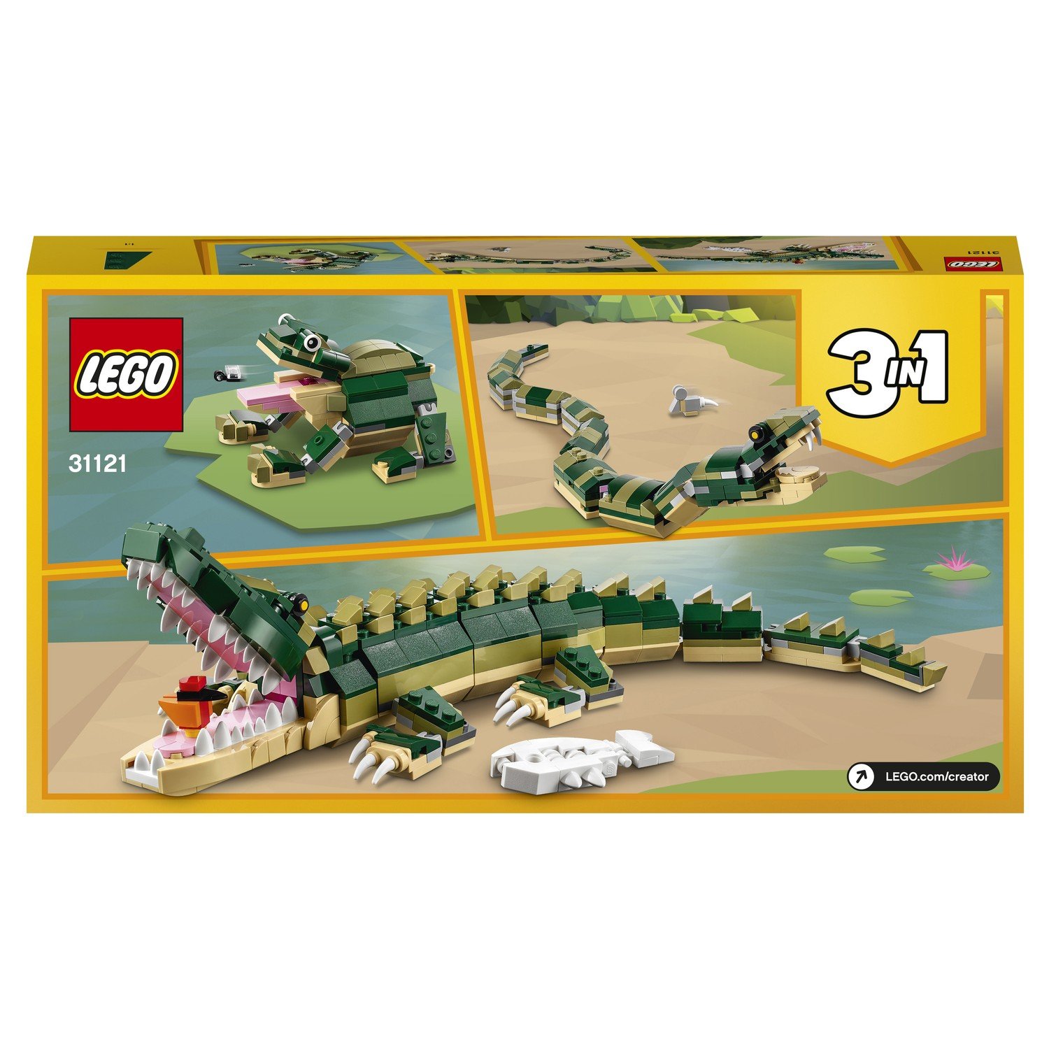 Lego Creator 31121 Крокодил