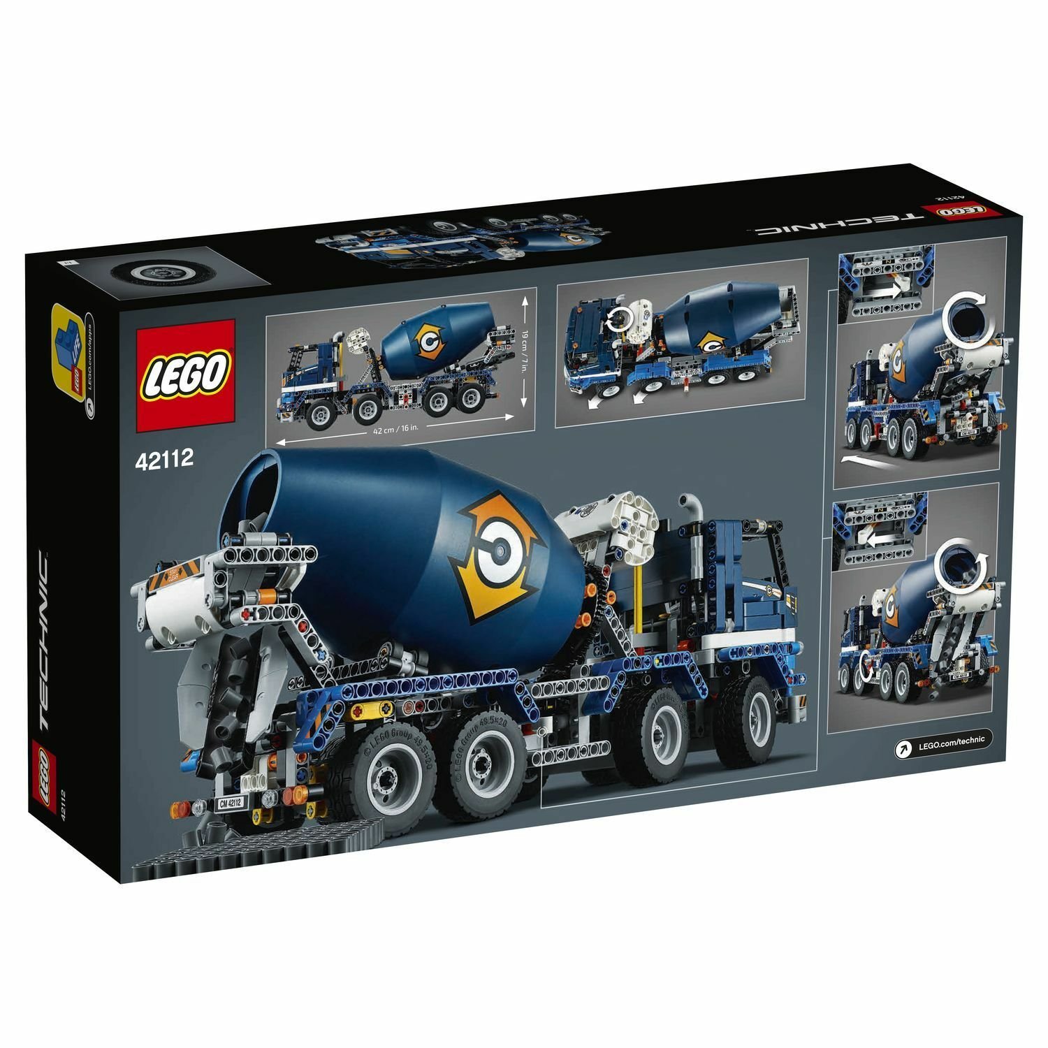 Lego Technic 42112 Бетономешалка