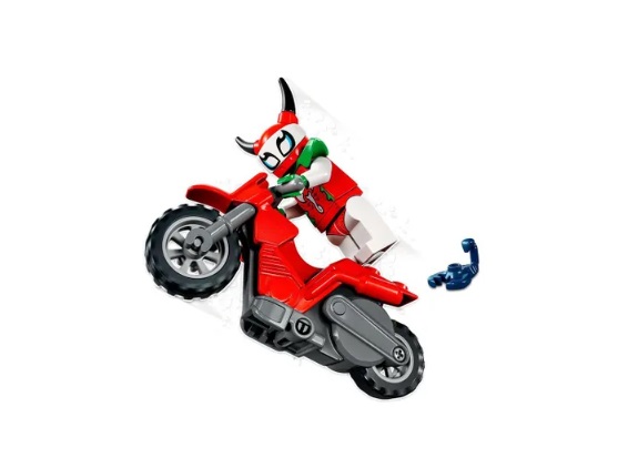 Lego City 60332 Stuntz мотоцикл Скорпион