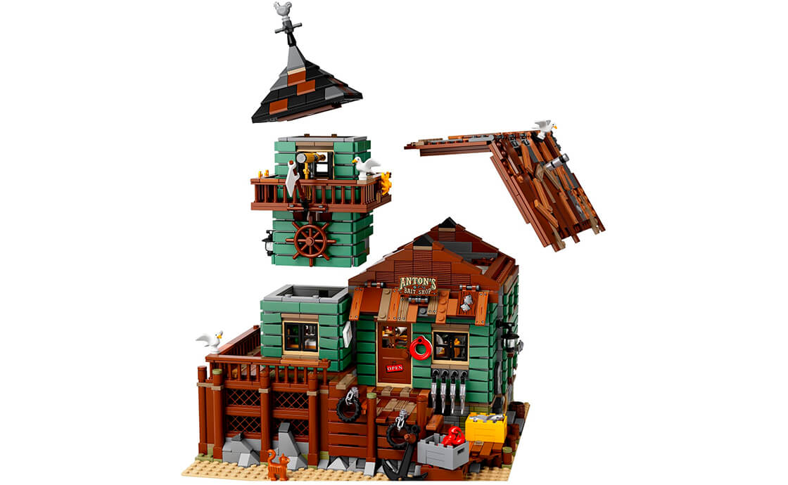 Lego Ideas 21310 Старая рыбацкая лавка