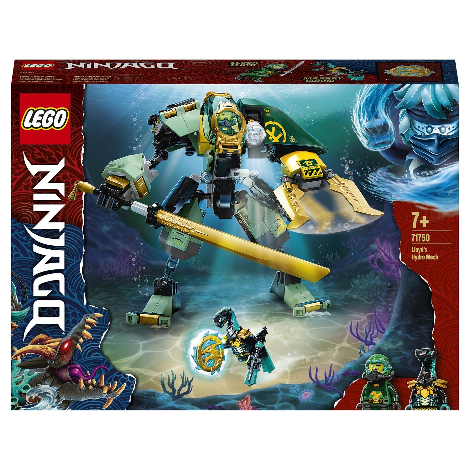 Lego Ninjago 71750 Водный робот Ллойда
