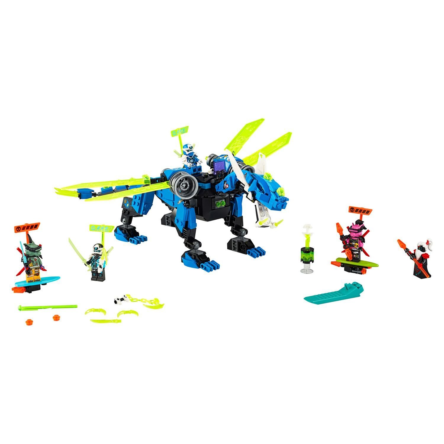 Lego Ninjago 71711 Кибердракон Джея