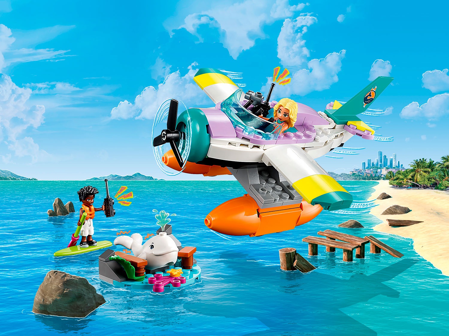 Lego Friends 41752 Спасательный гидросамолет