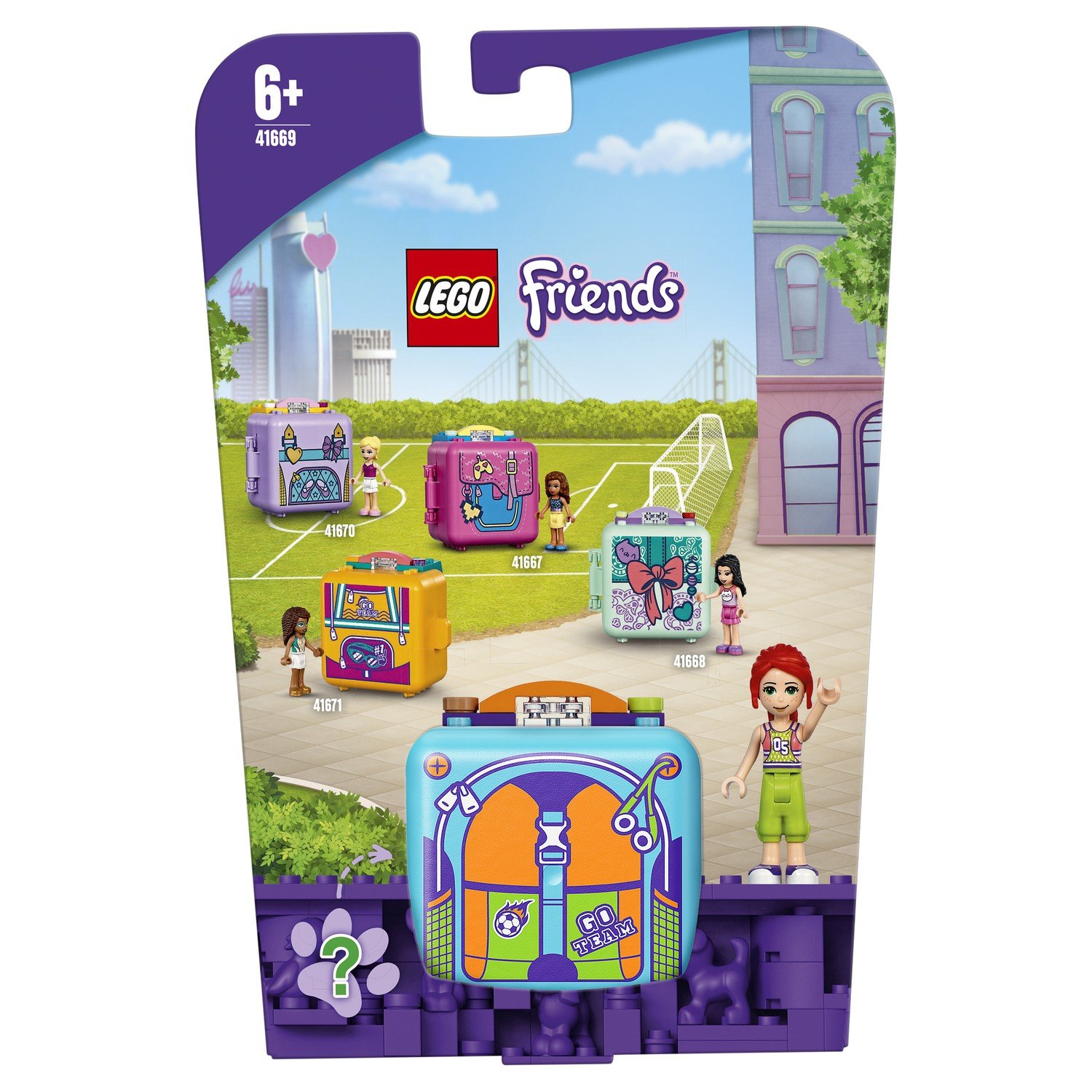 Lego Friends 41669 Футбольный кубик Мии
