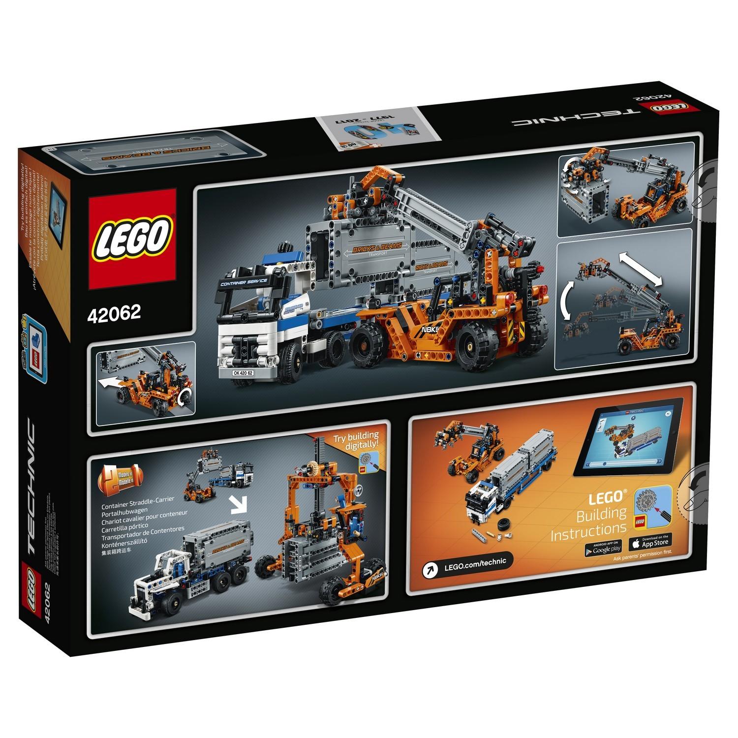 Lego Technic 42062 Контейнерный терминал