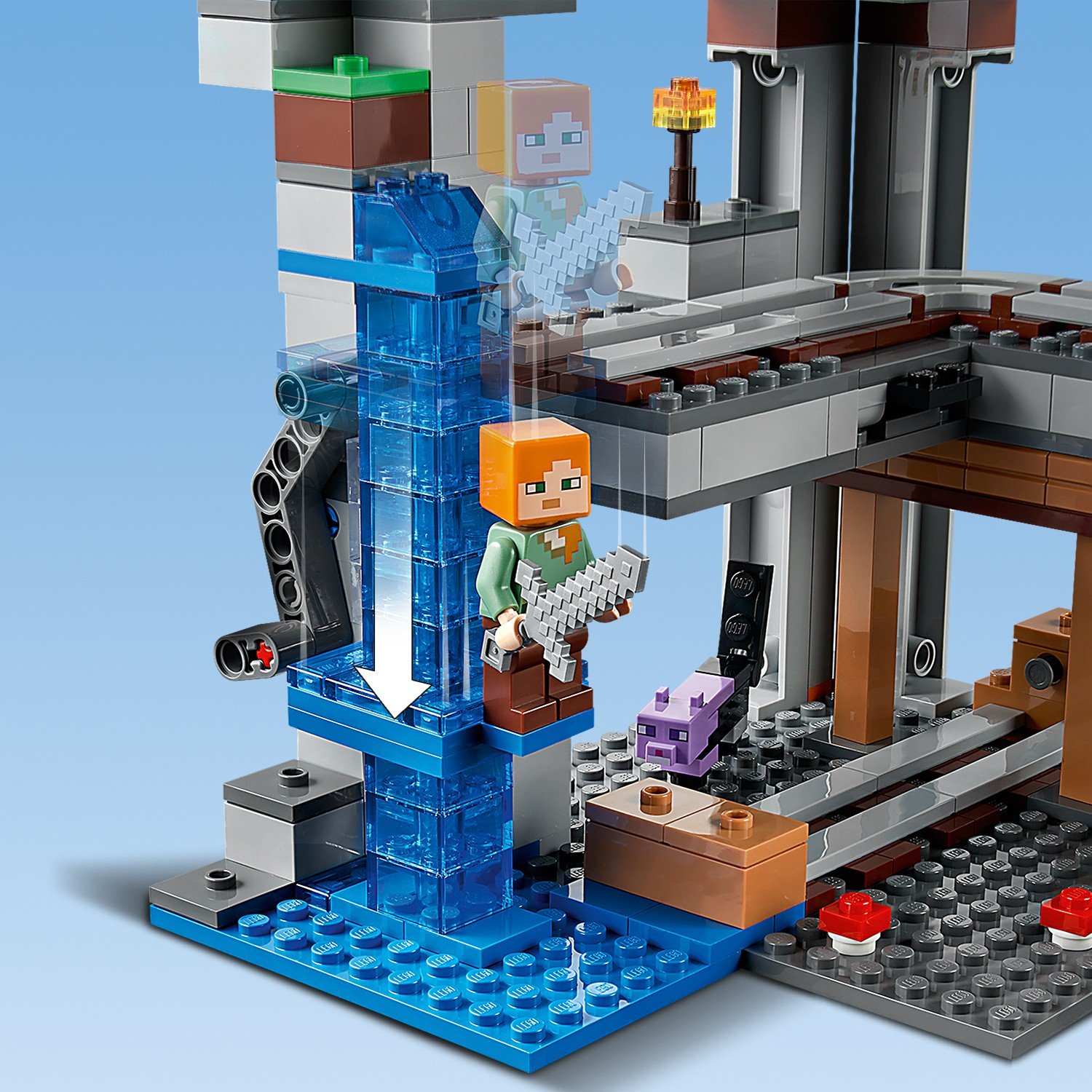 Lego Minecraft 21169 Первое приключение