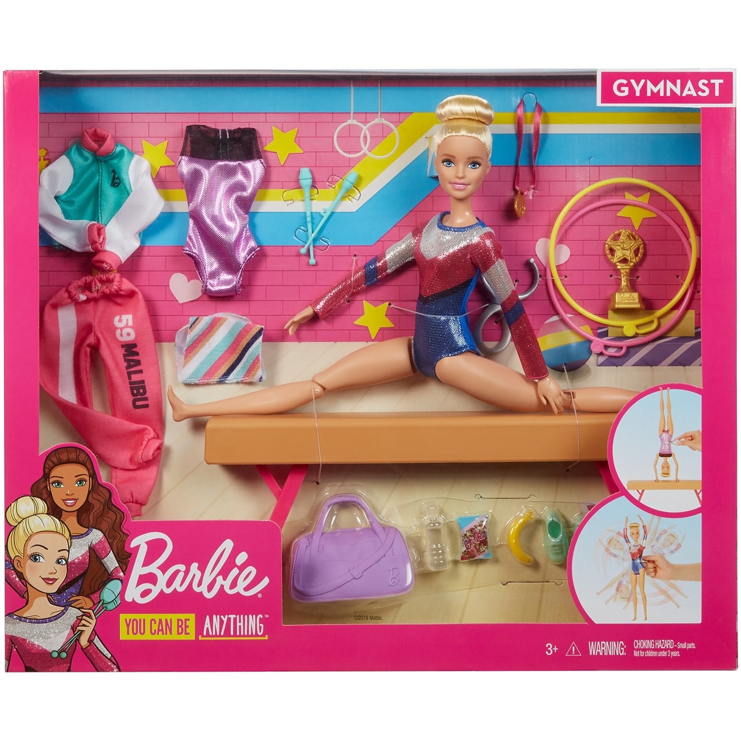 Набор Barbie GJM72 Гимнастка