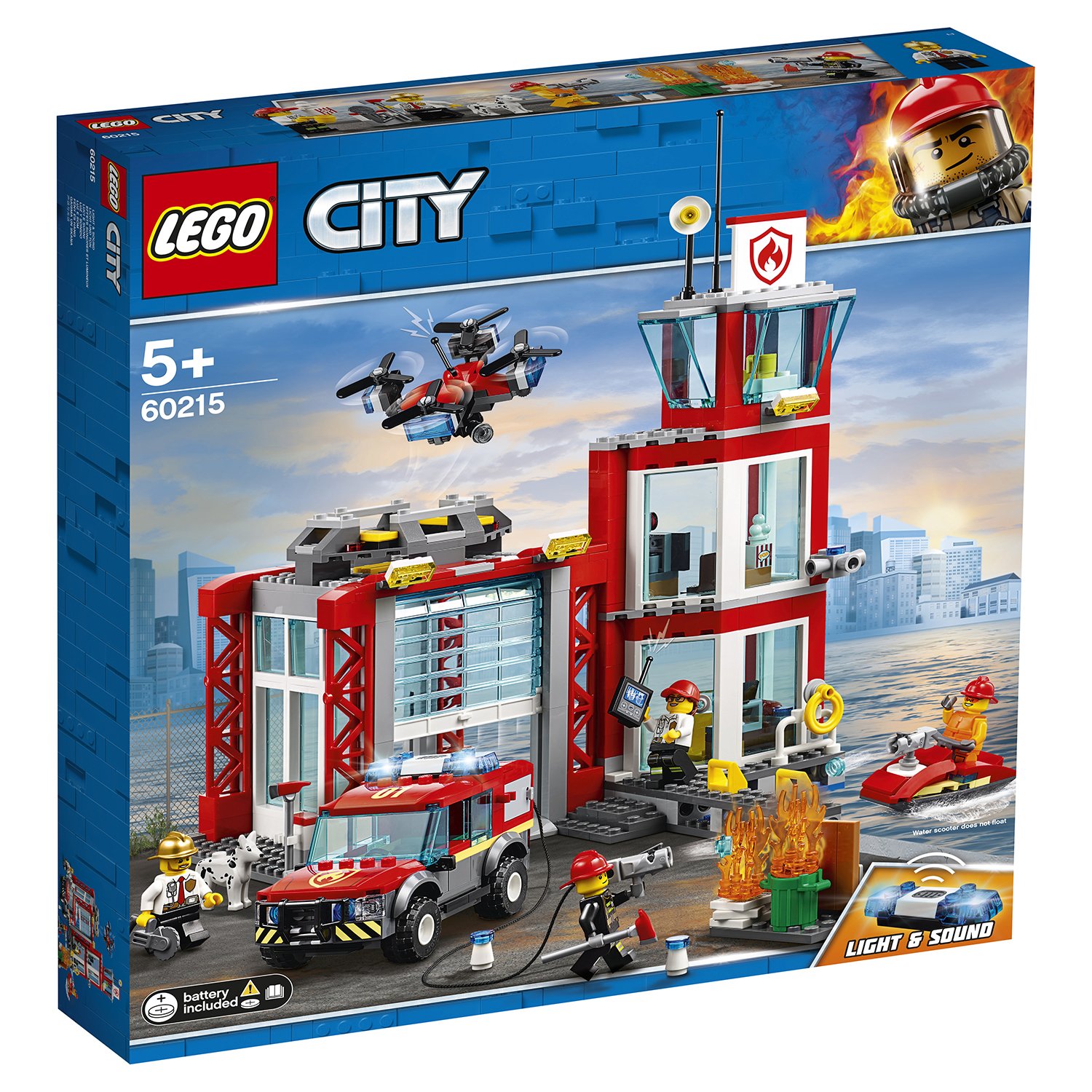 Lego City 60215 Пожарное депо