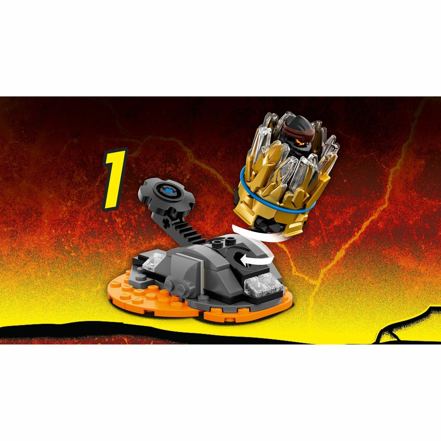 Lego Ninjago 70685 Шквал Кружитцу — Коул