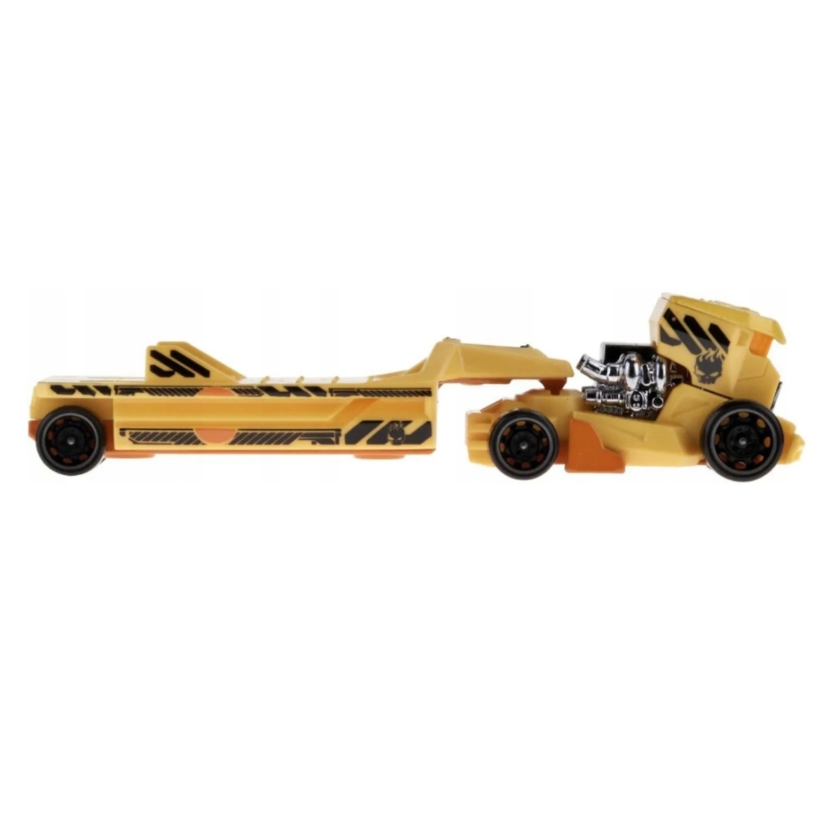 Трейлер Hot Wheels HMG01 Cyberrig Yellow 2023
