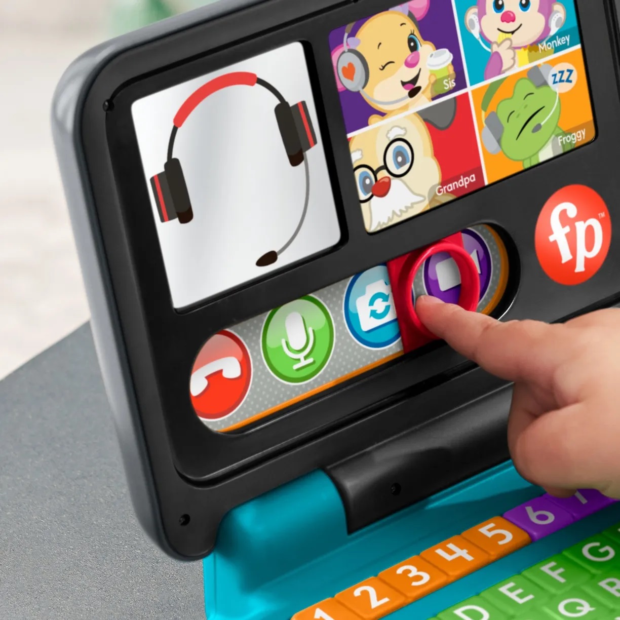 Интерактивная игрушка Fisher-Price HHH06 Ноутбук для малыша