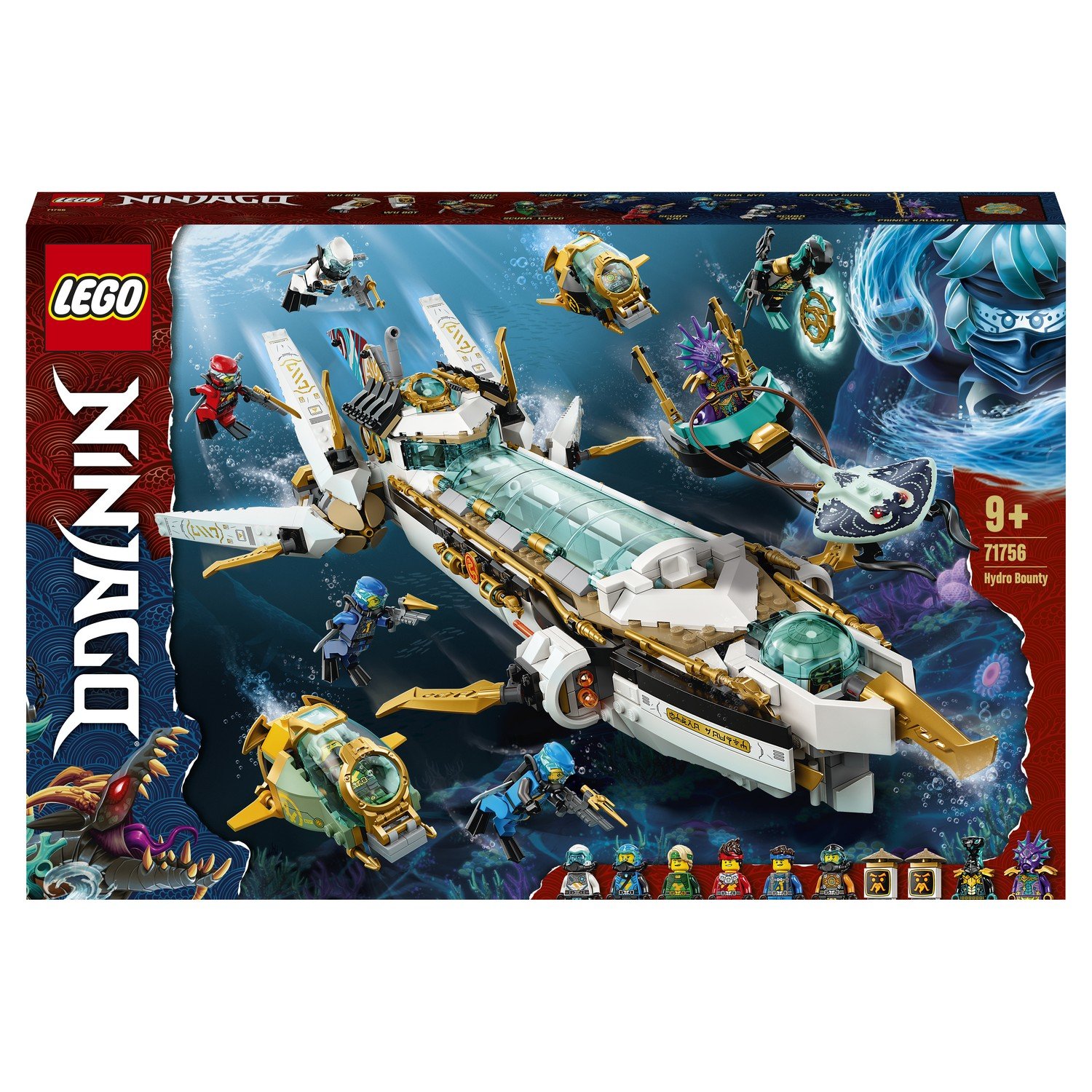 Lego Ninjago 71756 Подводный «Дар Судьбы»
