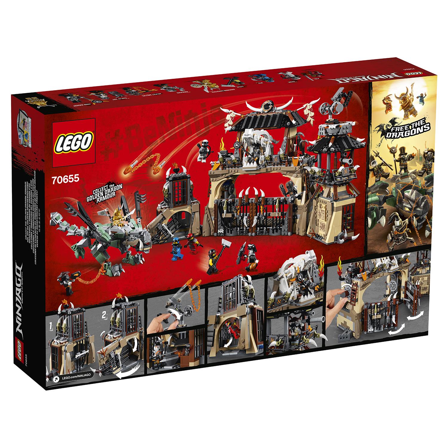Lego Ninjago 70655 Пещера драконов