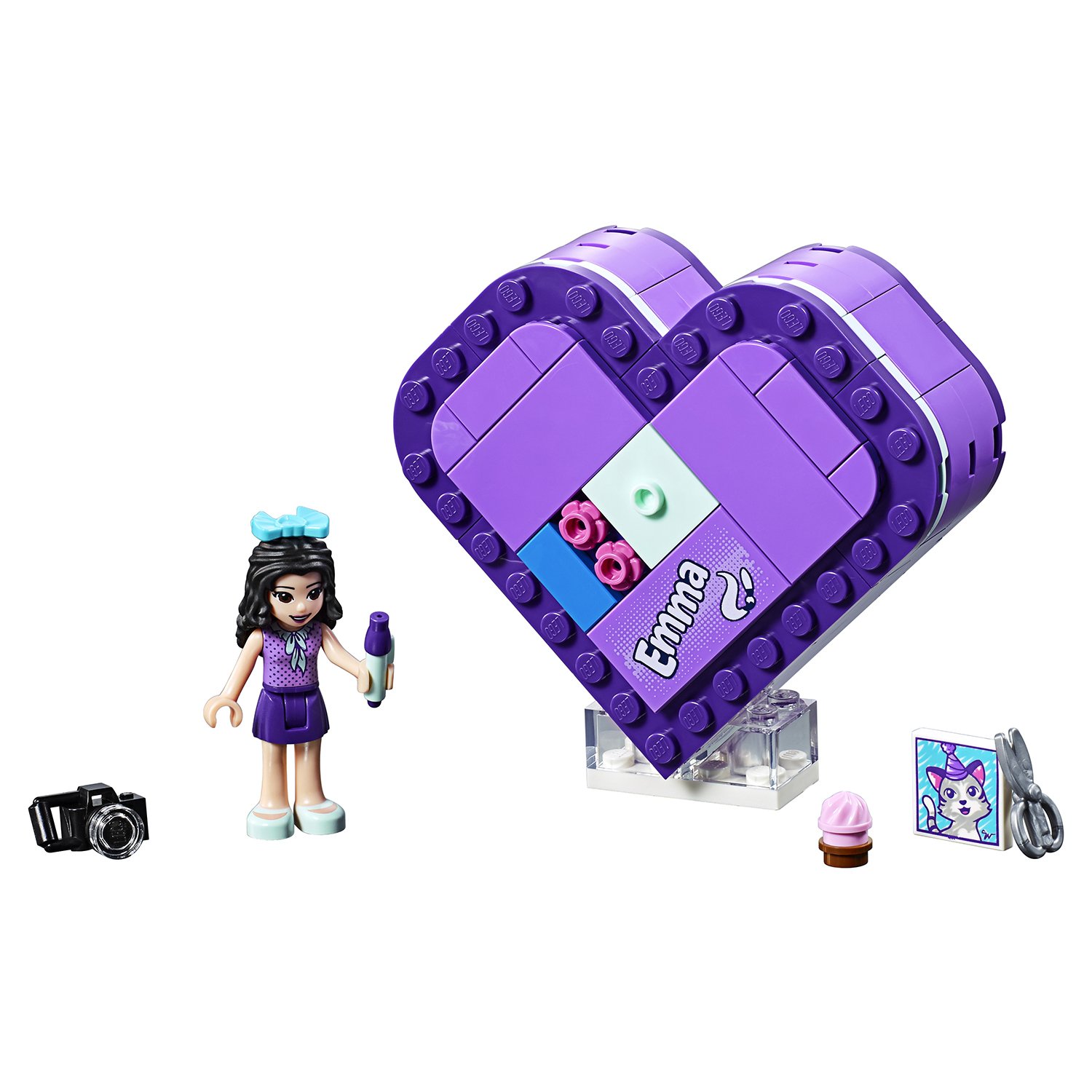 Lego Friends 41355 Шкатулка-сердечко Эммы