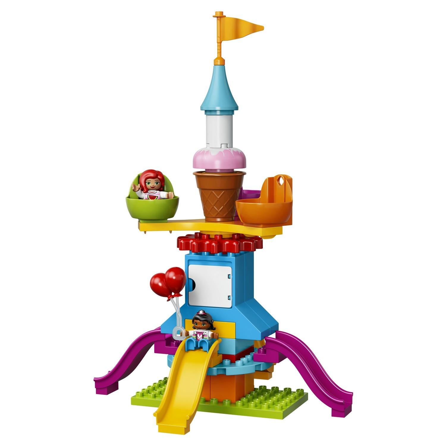 Lego Duplo 10840 Большой парк аттракционов