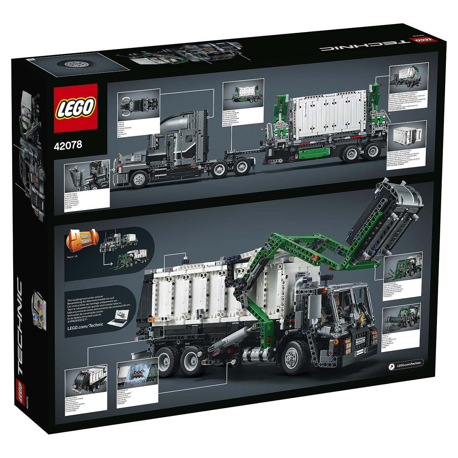 Lego Technic 42078 Грузовик MACK