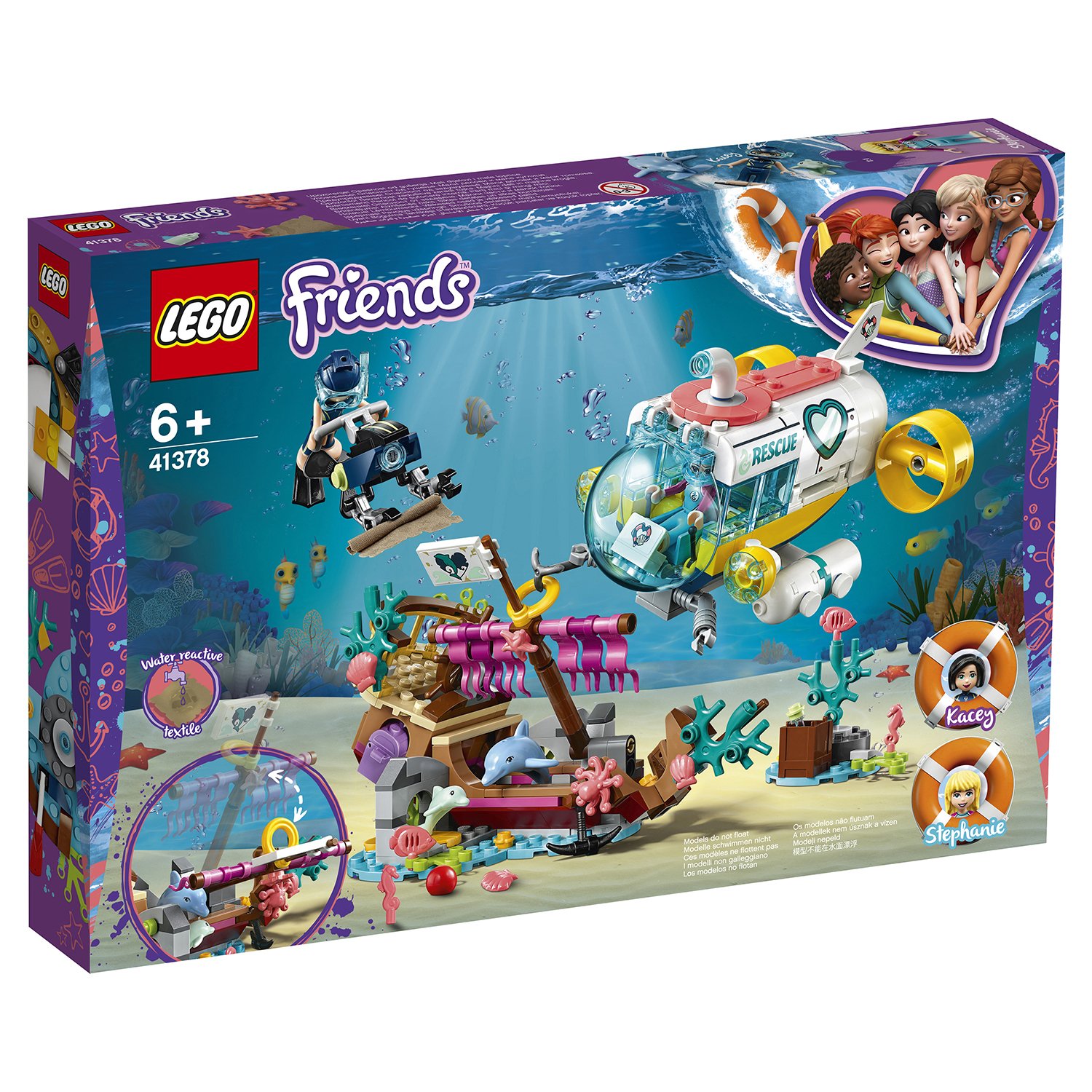 Lego Friends 41378 Спасение дельфинов