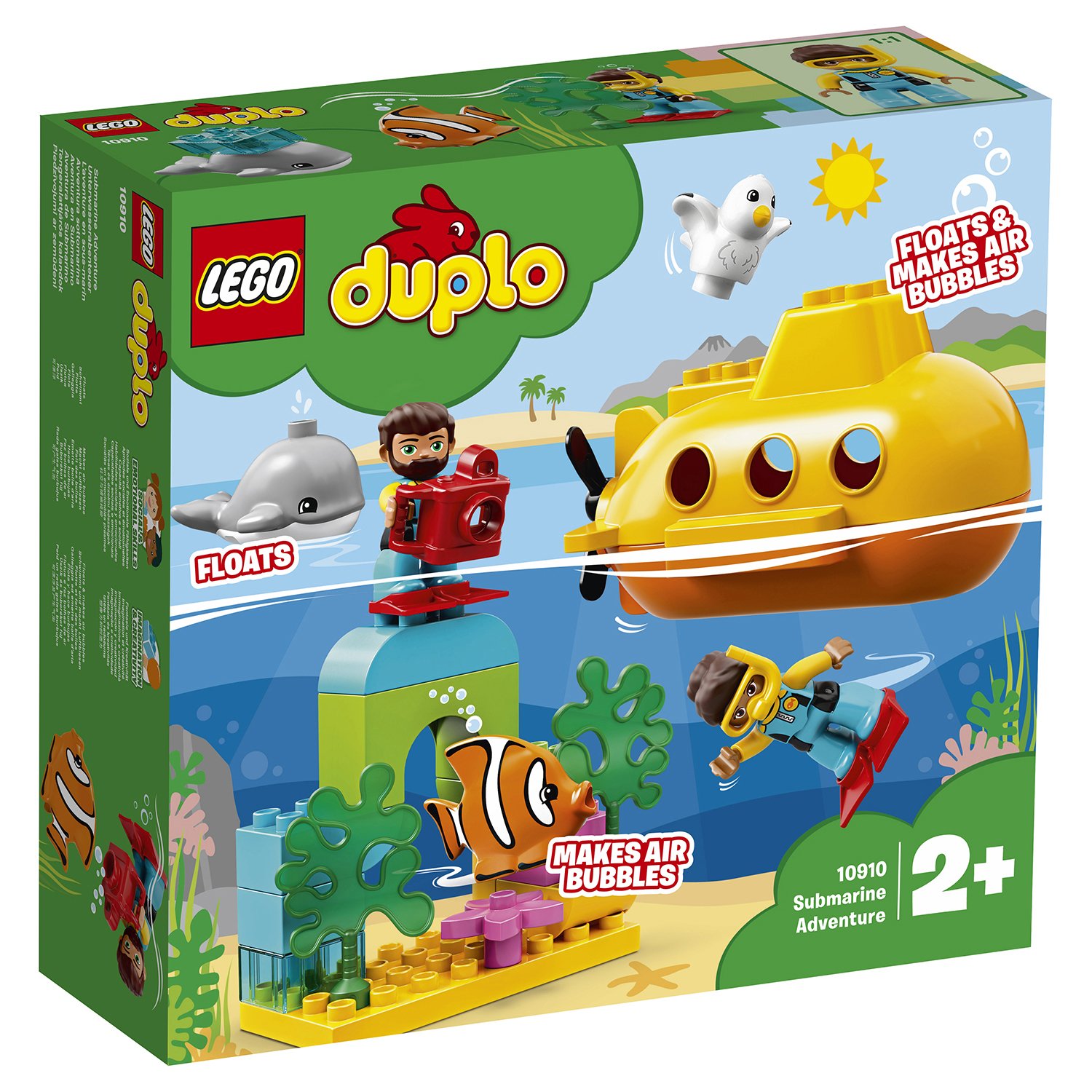 Lego Duplo 10910 Путешествие субмарины 