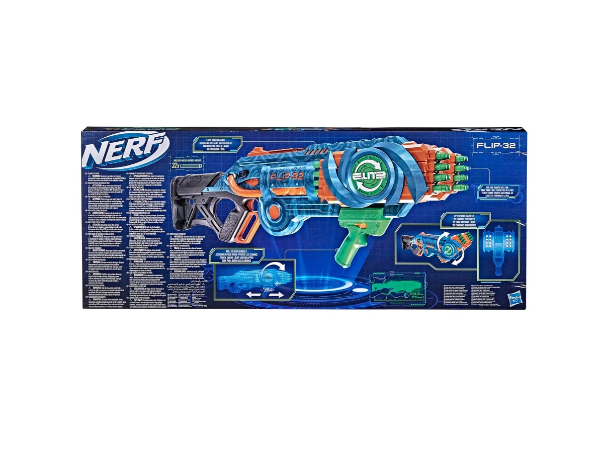Бластер Nerf Elite 2.0 F2553 Флип 32