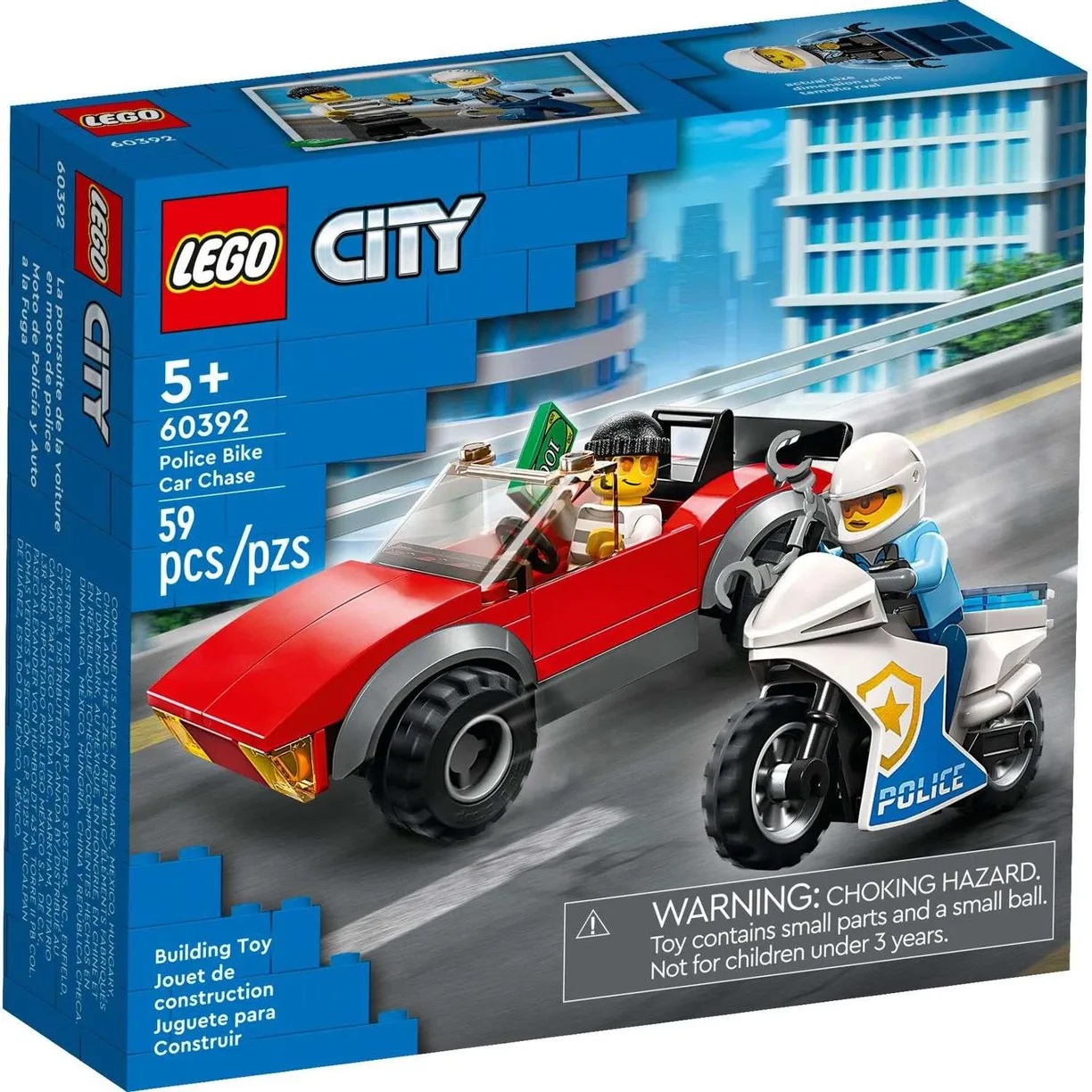 Lego City 60392 Полицейская погоня
