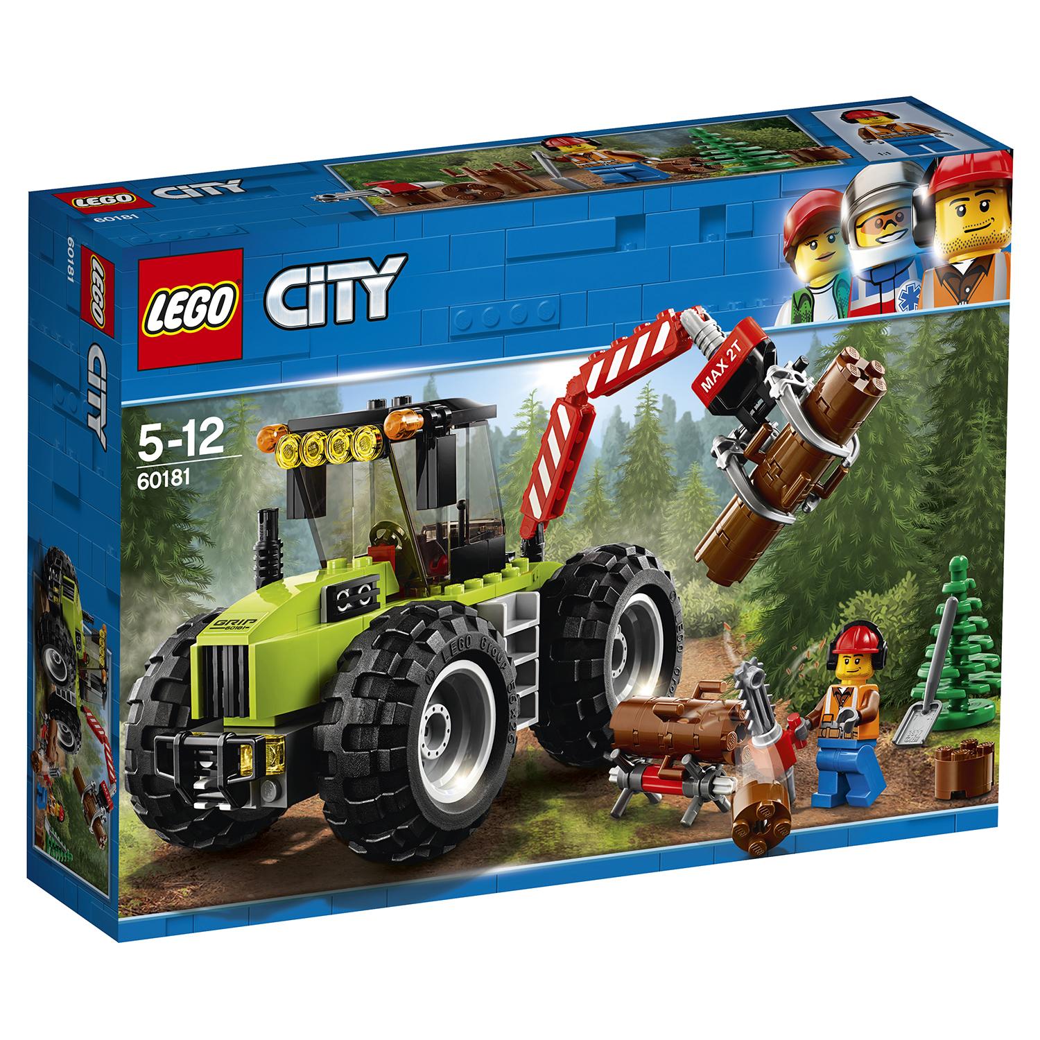 Lego City 60181 Лесной трактор