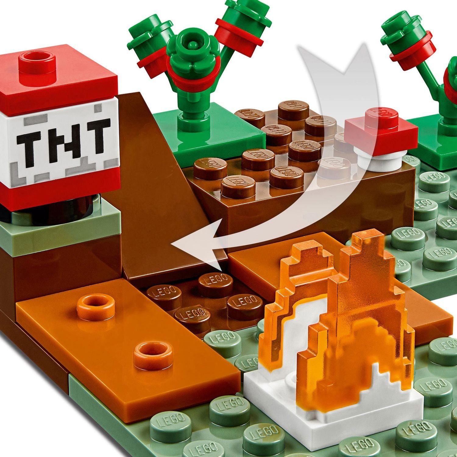 Lego Minecraft 21162 Приключения в тайге