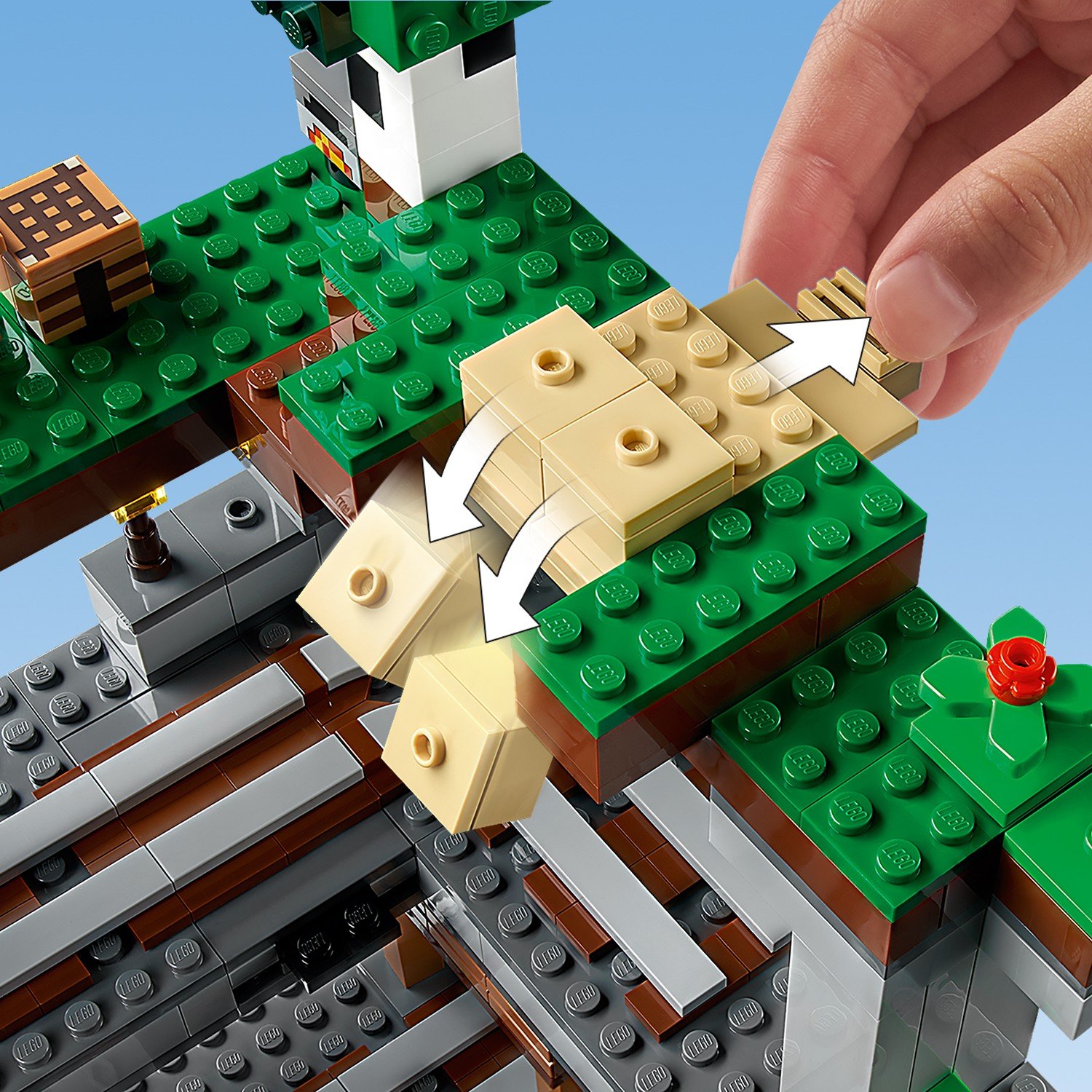 Lego Minecraft 21169 Первое приключение