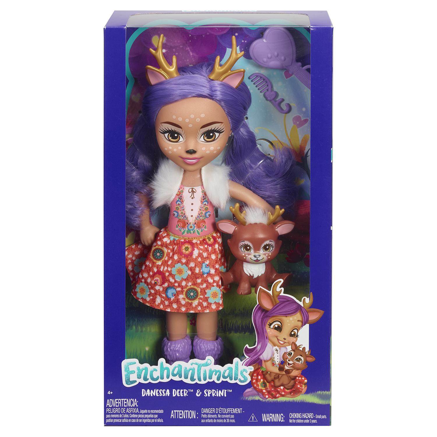 Кукла с питомцем Enchantimals FRH54 Данэсса Олени, 31 см