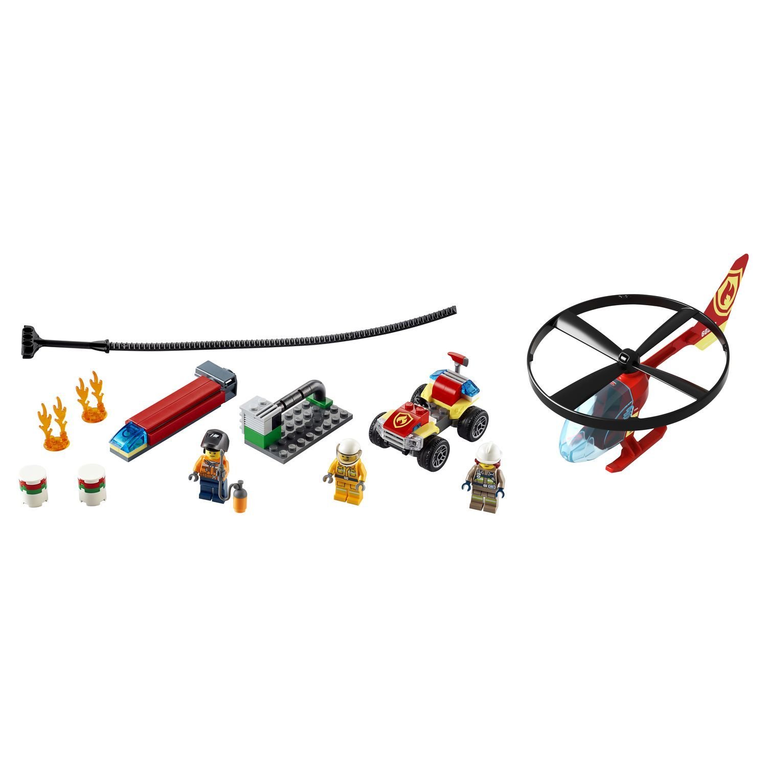 Lego City 60248 Пожарный спасательный вертолёт