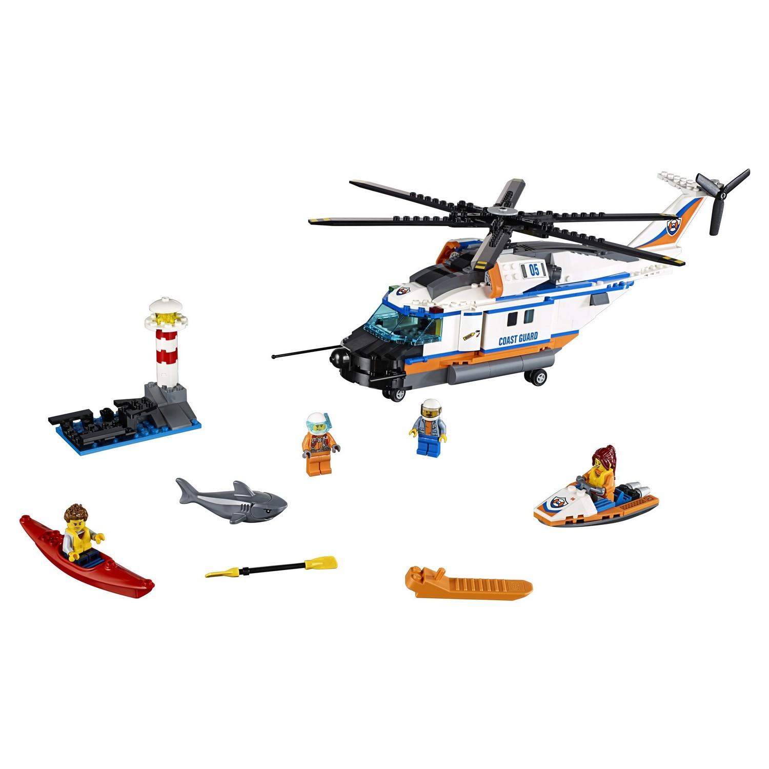 Lego City 60166 Сверхмощный спасательный вертолёт