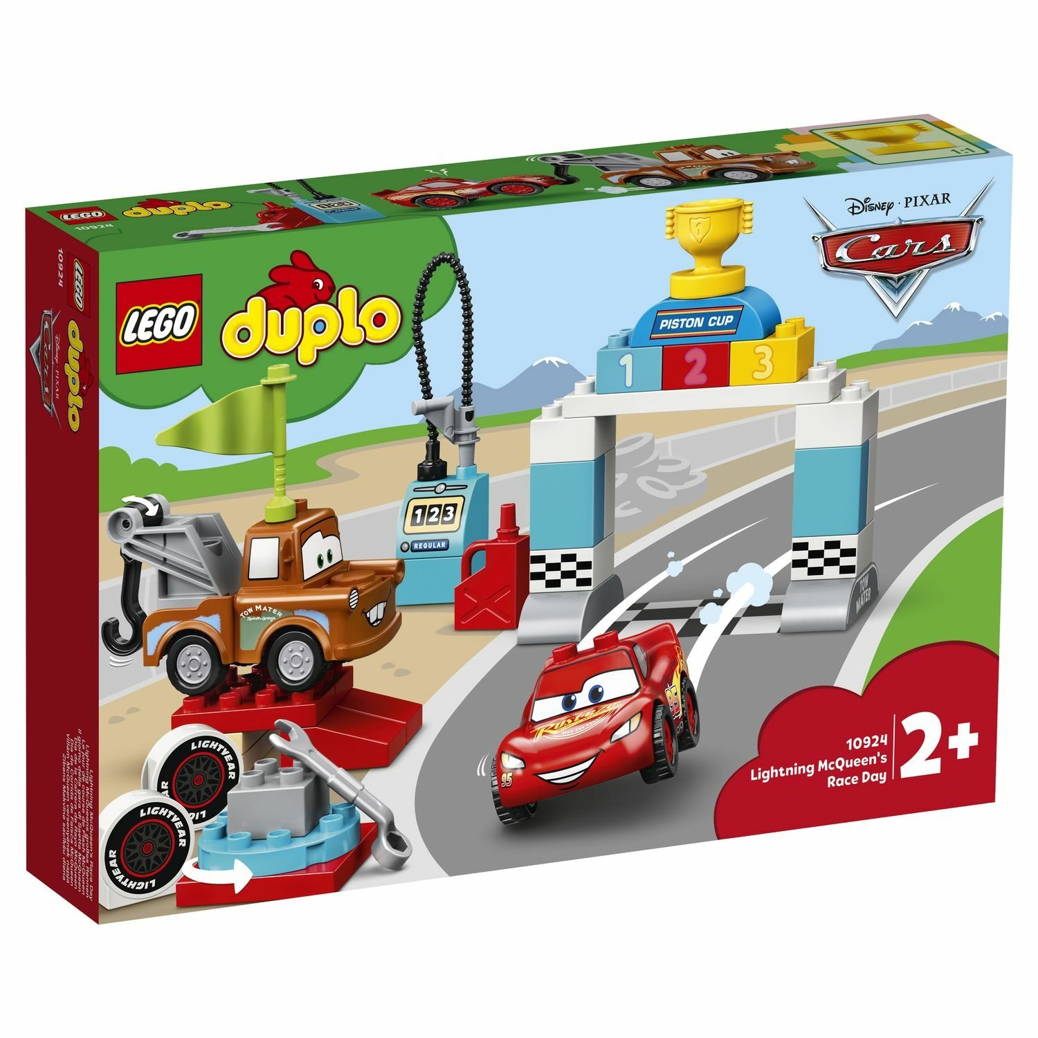 Lego Duplo 10924 Гонки Молнии МакКуина
