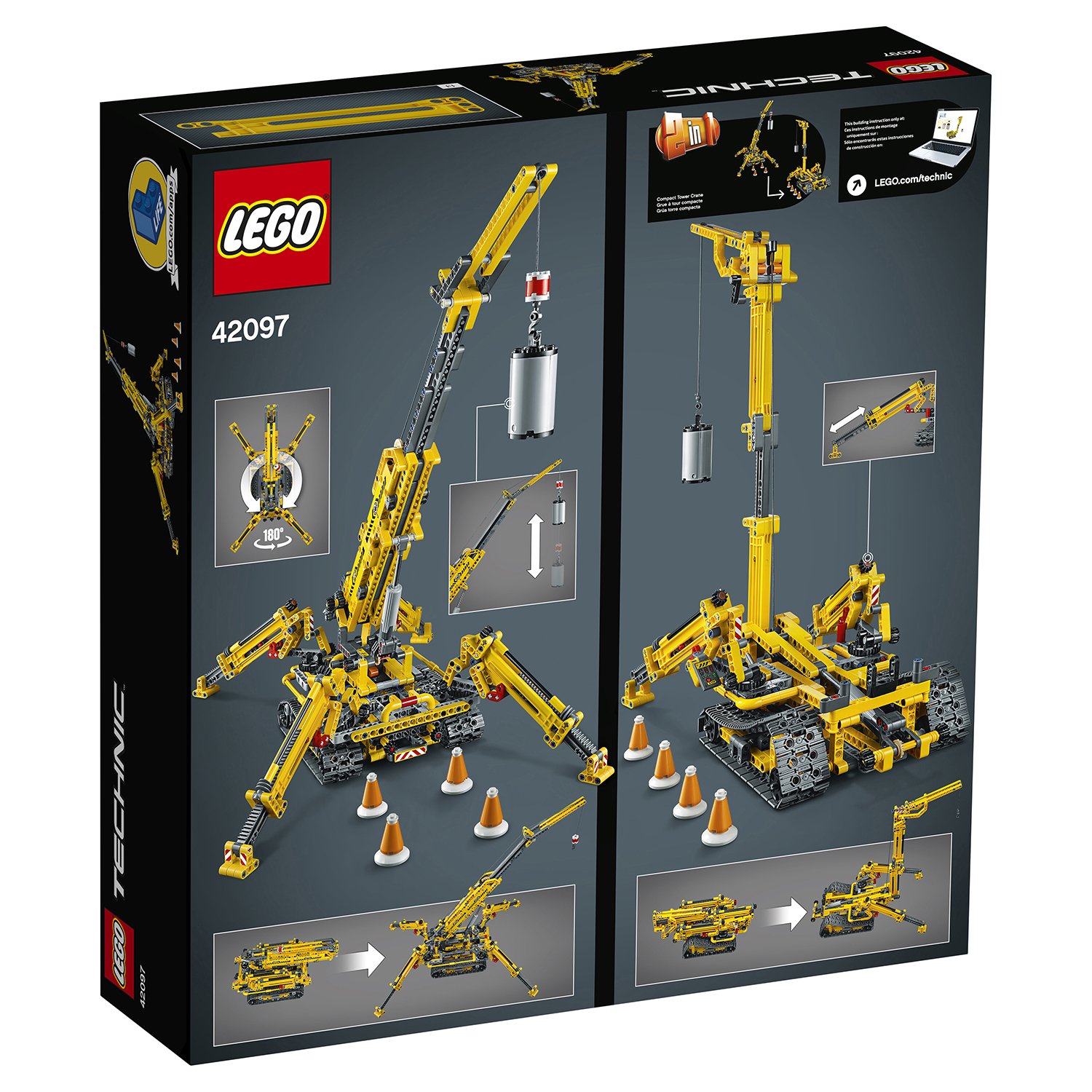 Lego Technic 42097 Мостовой кран