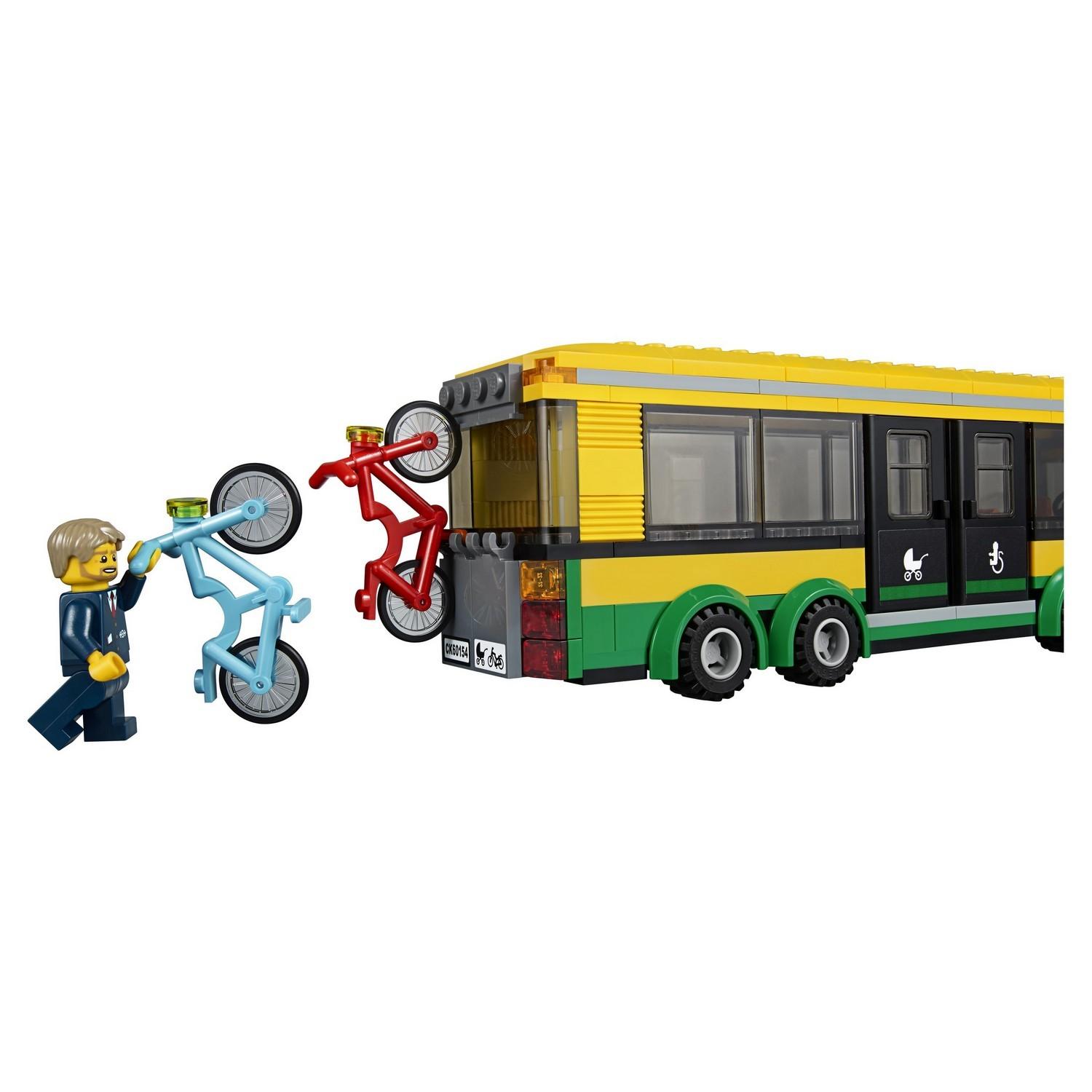 Lego City 60154 Автобусная остановка