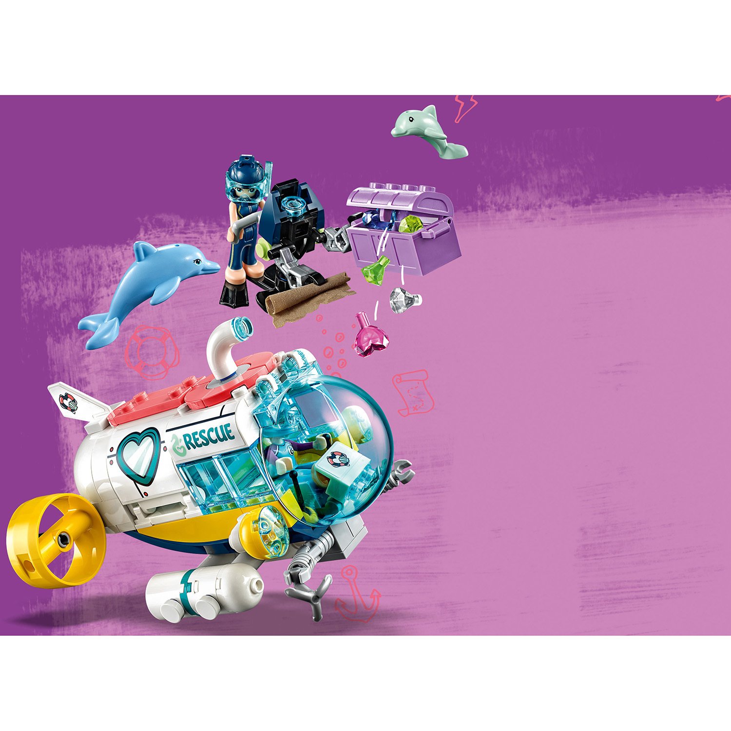 Lego Friends 41378 Спасение дельфинов