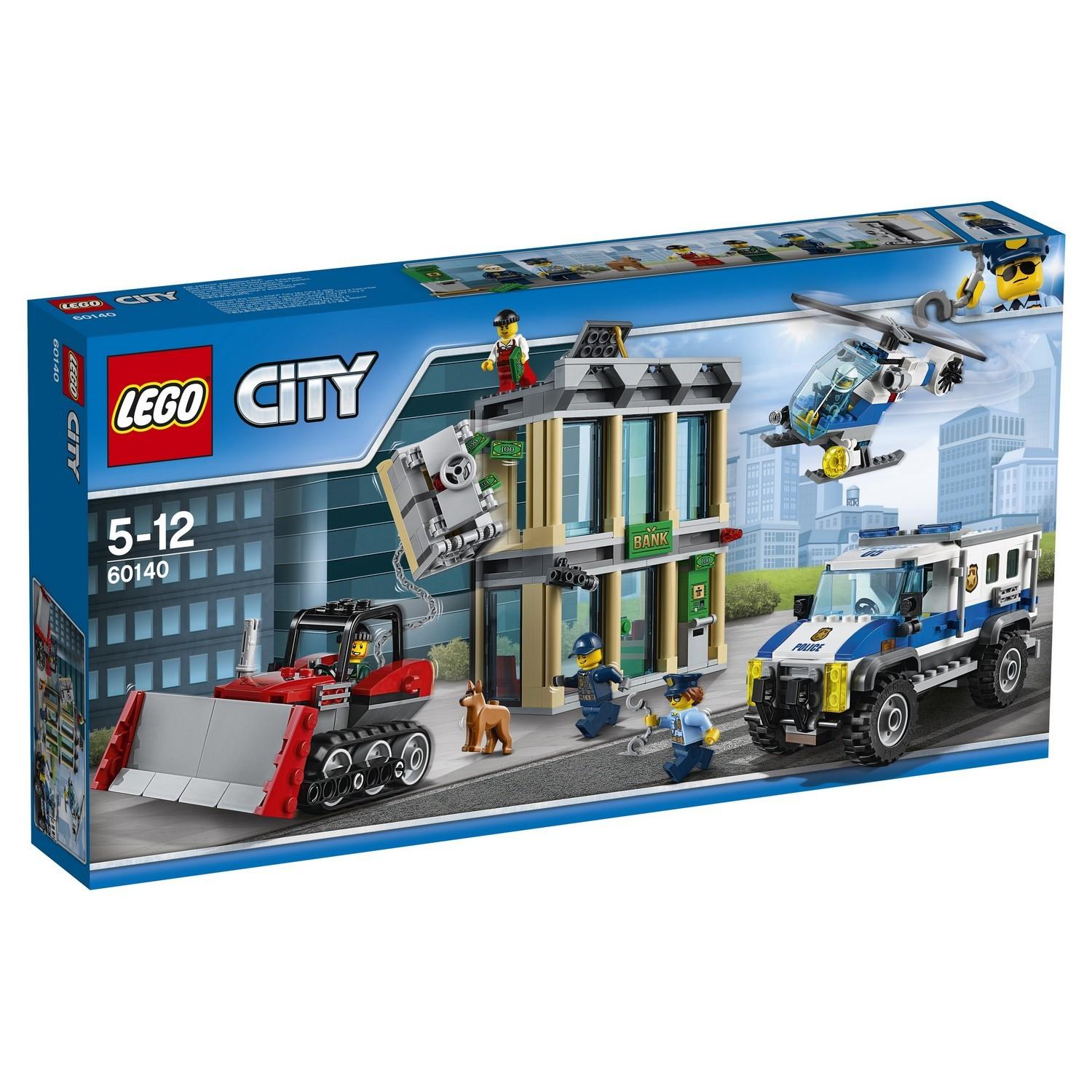 Lego City 60140 Ограбление на бульдозере